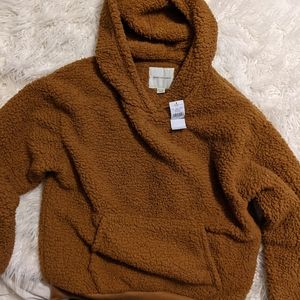 American Eagle Women's Teddy Sherpa Hoodie